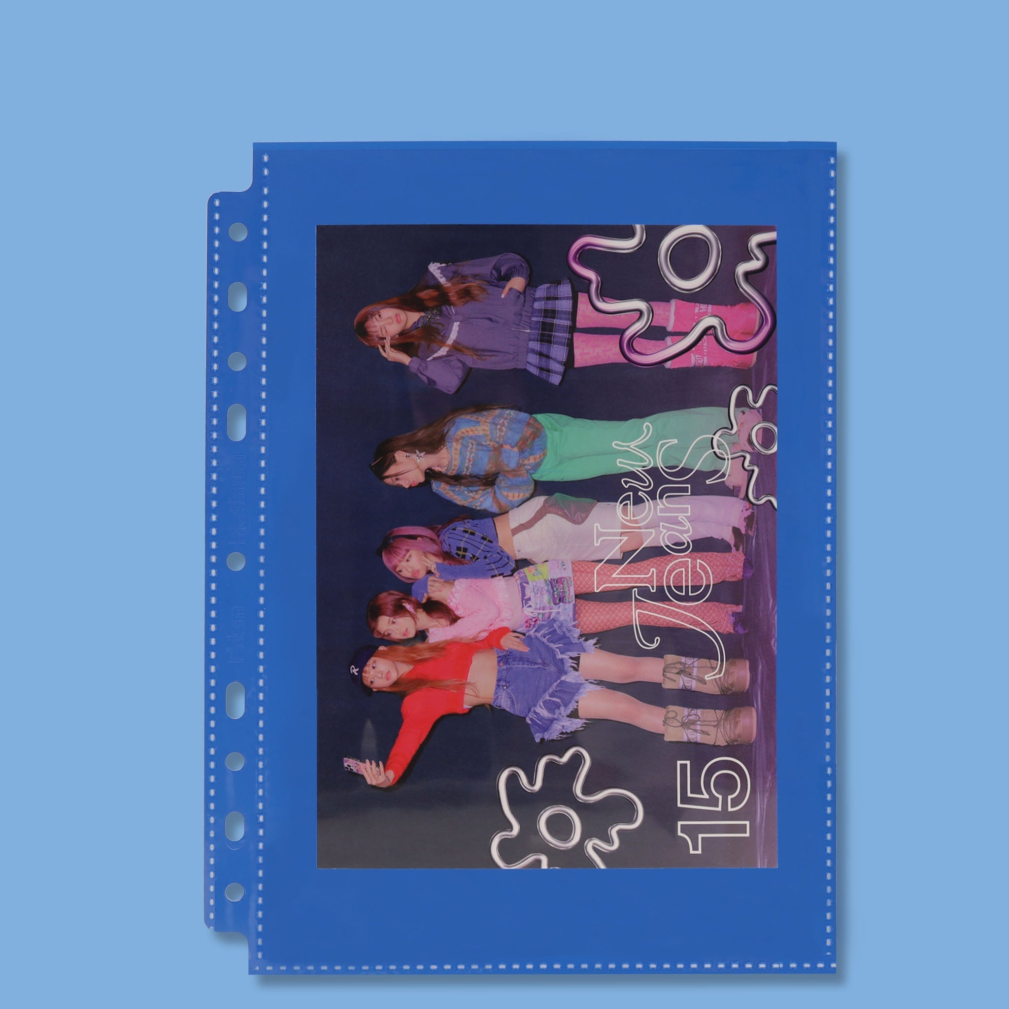 Blue Poster 1 #Color_Blue Code - OMG