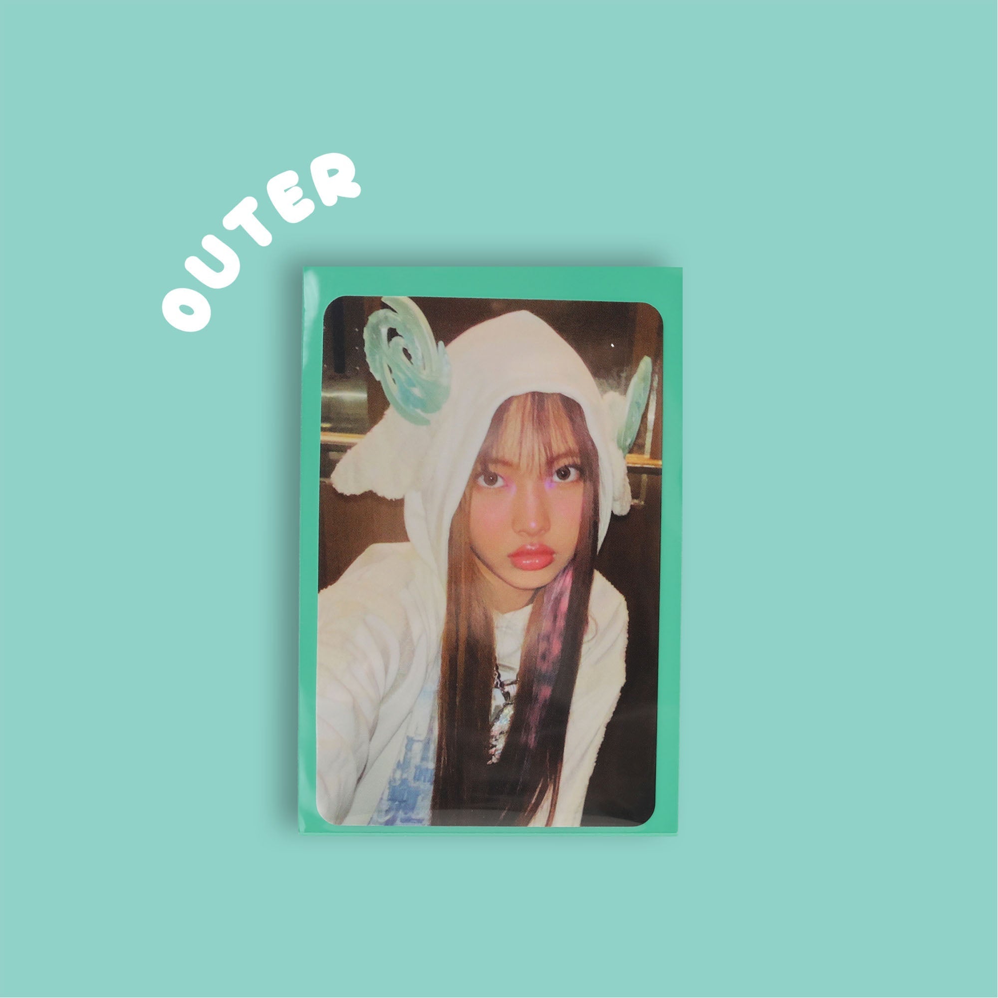 Green Outer Sleeves 1 #Color_Green Code - Super Shy