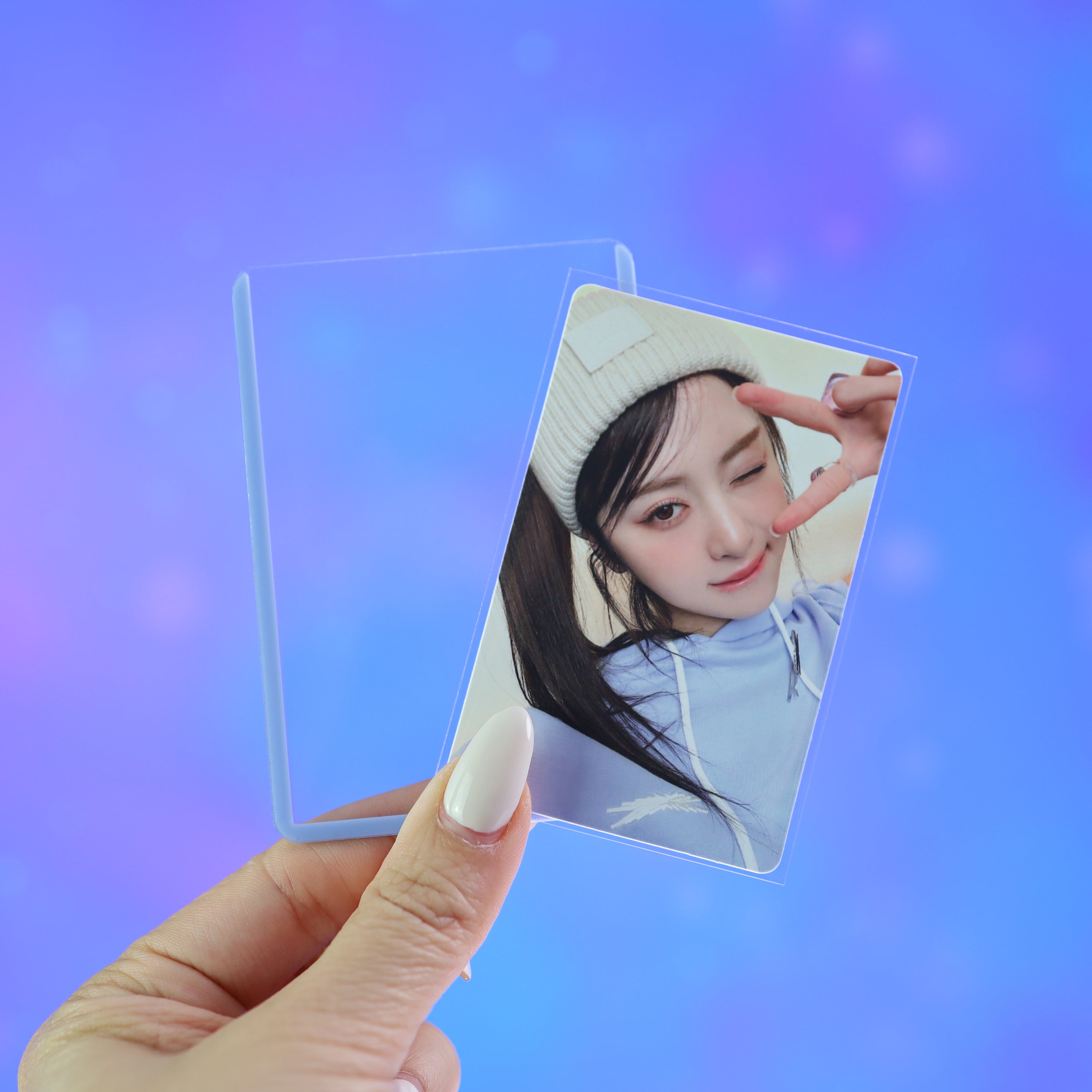 Photocard 2 #Size_Photocard#Color_Blue - Celestial