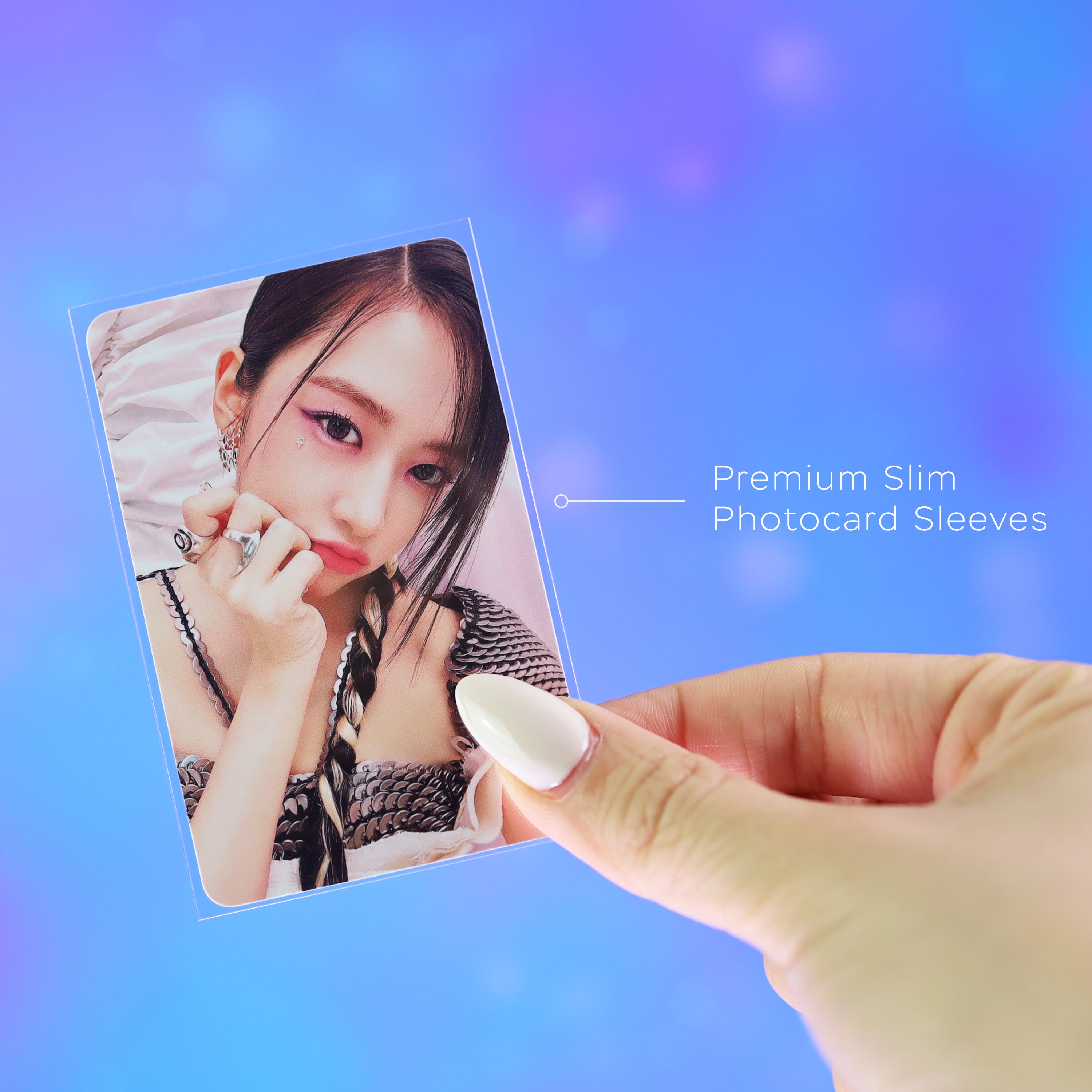 Photocard 4 #Size_Photocard#Color_Pink - Floral