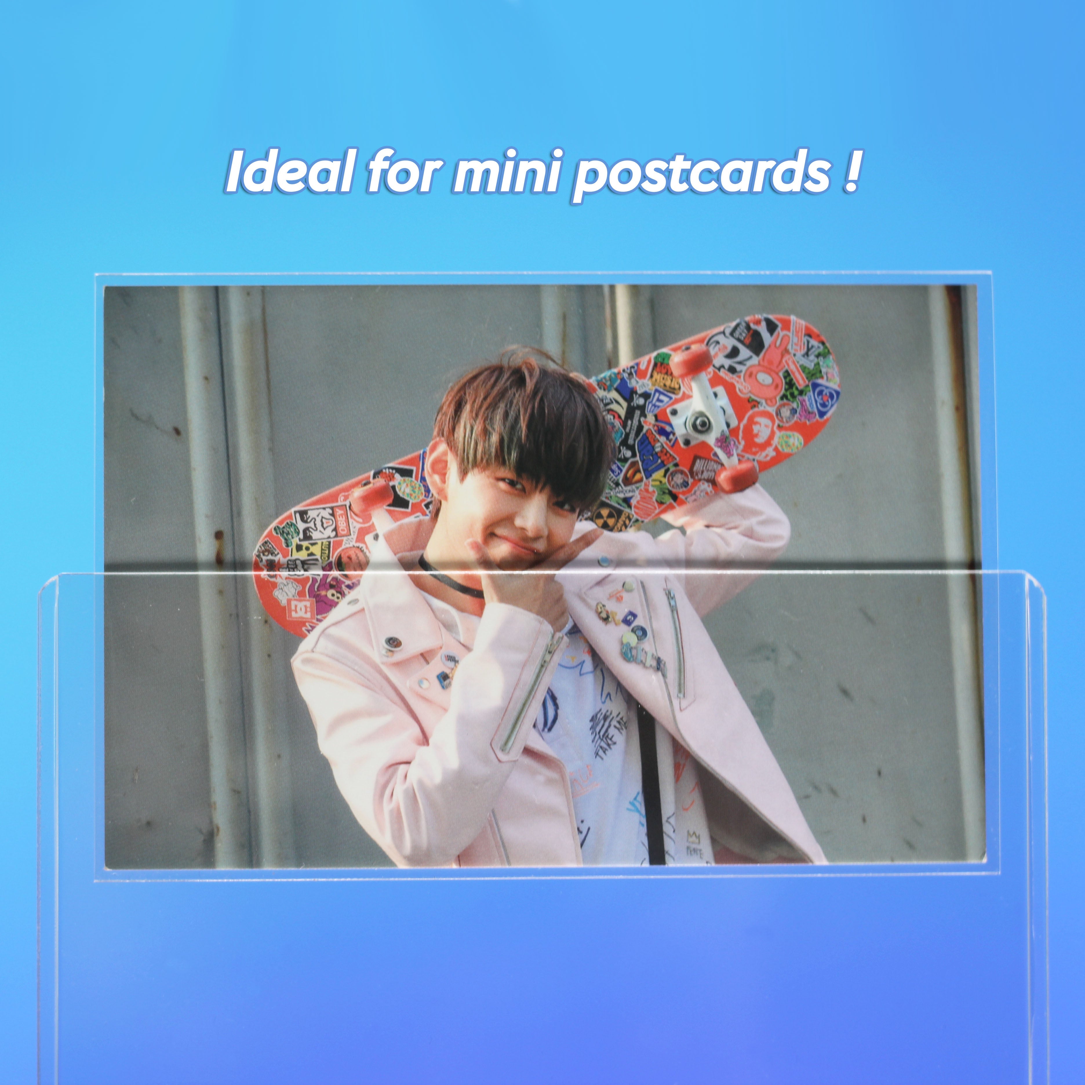 Archival Clear Photocard Toploader - Pack of 10 - LARGE - Prism Platinum US