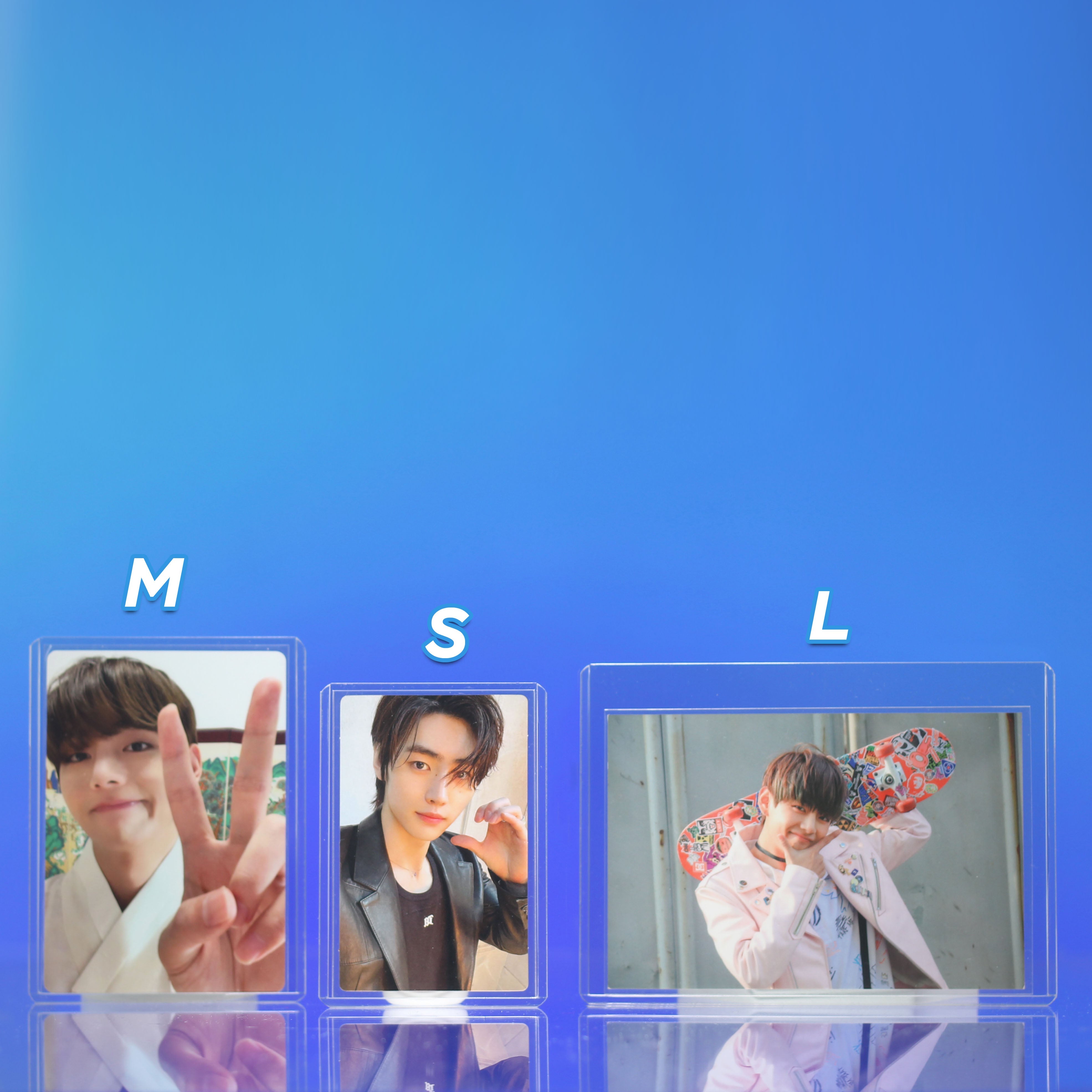 Archival Clear Photocard Toploader - Pack of 10 - MEDIUM - Prism Platinum US